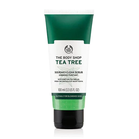 The Body Shop Tea Tree Squeaky Clean Scrub 100 Ml